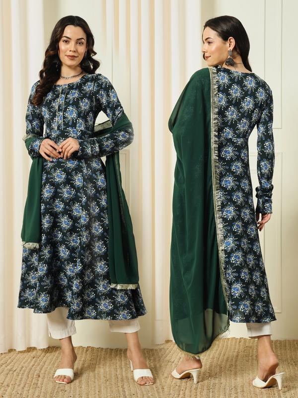 Nemisha 4 Fancy Printed Kurti With Dupatta Collection